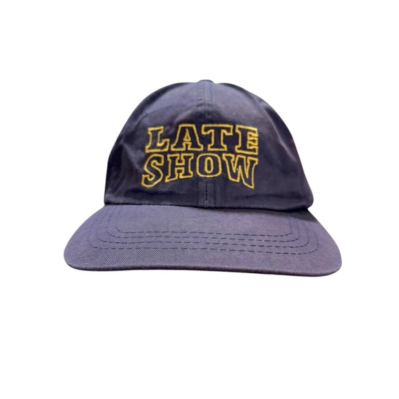 Vintage David Letterman Late Show Worldwide Pants Incorporated Strapback Hat Cap - Picture 7 of 8